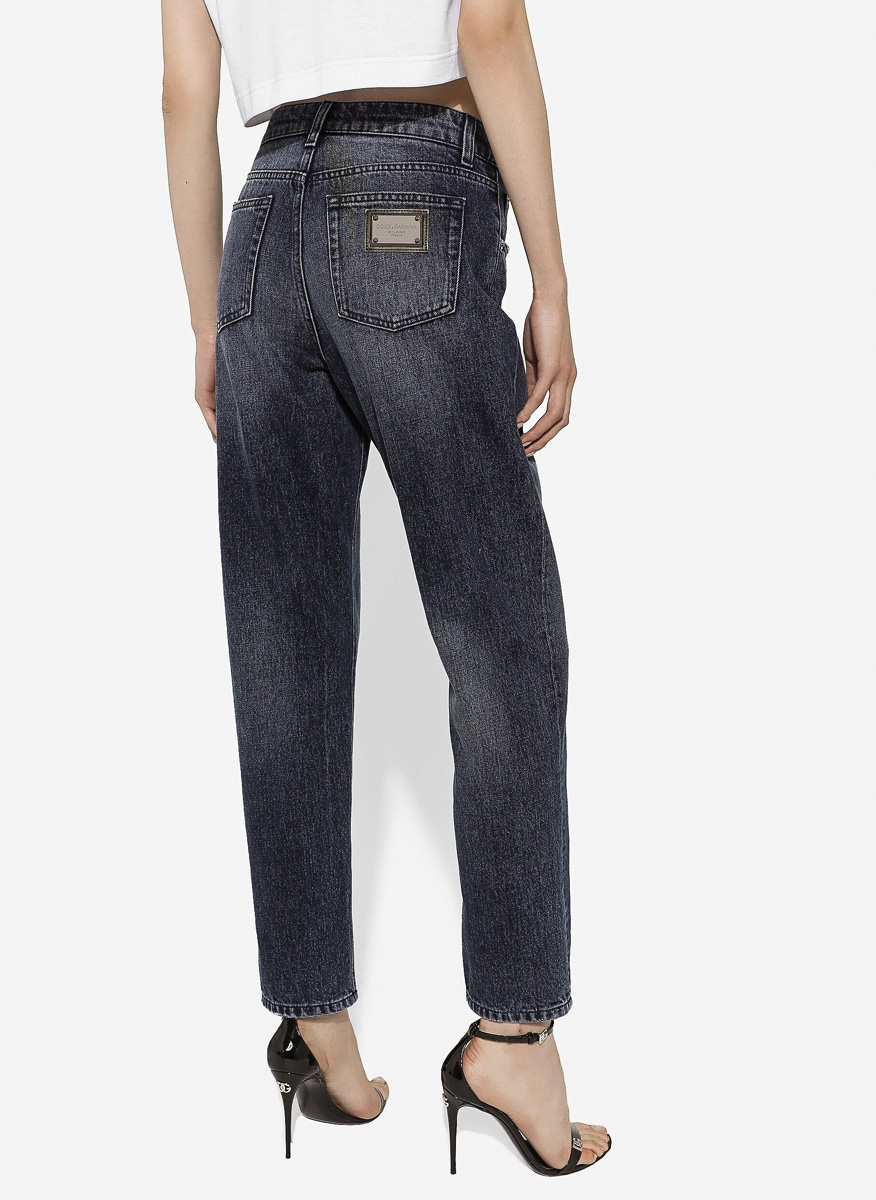 Деним с лого Dolce&Gabbana